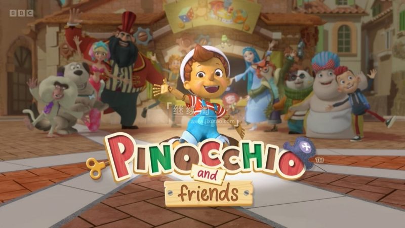 BBC英语动画片Pinocchio and Friends木偶奇遇记，全二季共35集，1080P高清视频带英文字幕，带配套音频MP3，百度网盘下载！