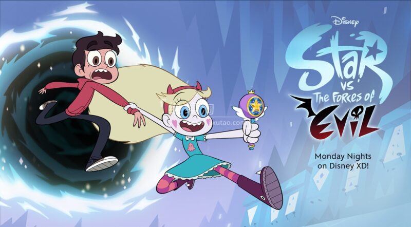 迪士尼英文动画《Star vs the Forces of Evil 星蝶公主》全1-4季共140集，1080P高清视频带英文字幕，百度网盘下载！