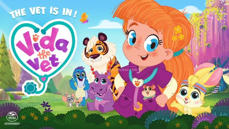 BBC英文动画片《Vida the Vet 小兽医维达》全1-2季共91集，1080P高清视频带英文字幕，百度网盘下载！