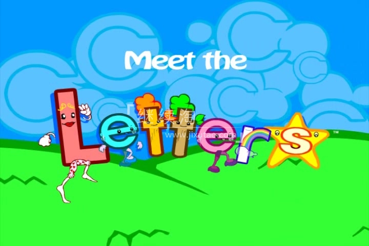 幼儿启蒙英语教材《Meet the Letters系列》认识颜色、形状、数字、字母、单词英语动画视频，全10集标清视频，百度网盘下载！