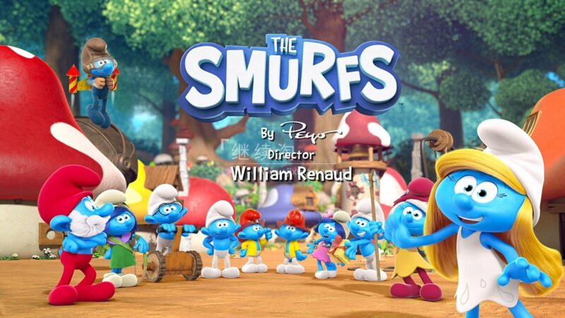 英文动画片《The Smurfs 新版蓝色小精灵》全2季共62集，1080P高清视频带英文字幕，百度网盘下载！