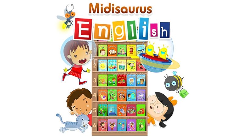 《米迪英语Midisaurus English》美国原版幼儿教材全套资源，百度网盘下载！