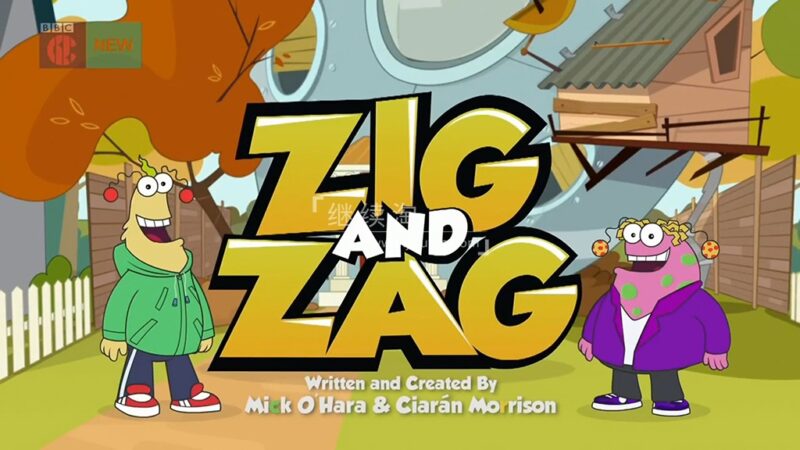 BBC英语动画片《Zig and Zag 有来和有去》全24集，1080P高清视频带英文字幕，百度网盘下载！