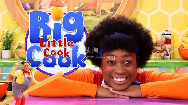 BBC儿童烹饪节目《Big Cook Little Cook 大厨小厨》全二季共50集，1080P高清视频带英文字幕，百度网盘下载！