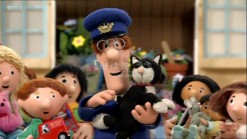 BBC英语动画片《Postman Pat邮递员派克叔叔》全3季共77集，1080P高清视频带英文字幕，百度网盘下载！