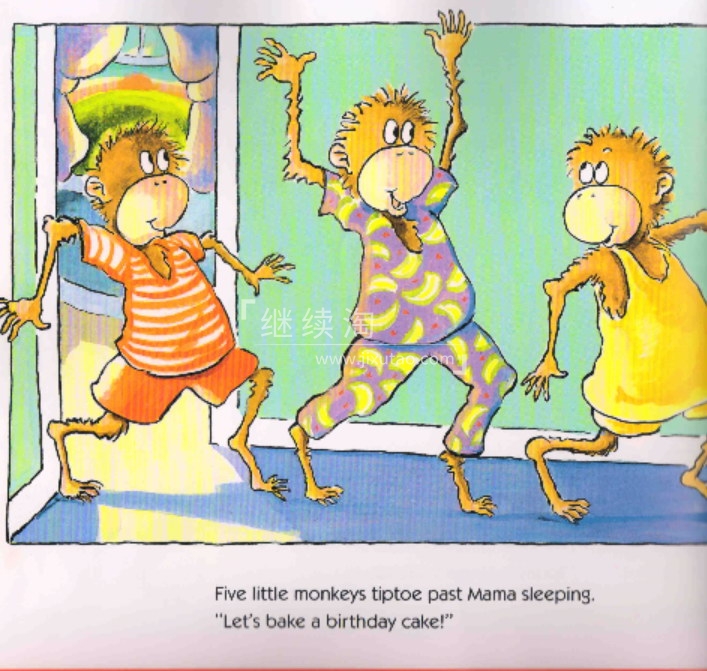 Five Little Monkeys 五只猴子 图片7