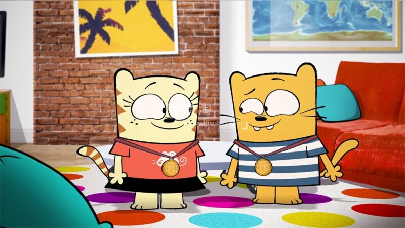 英文动画片《The Ollie & Moon Show 奇奇妙妙环游记》全52集，1080P高清视频带英文字幕，百度网盘下载！
