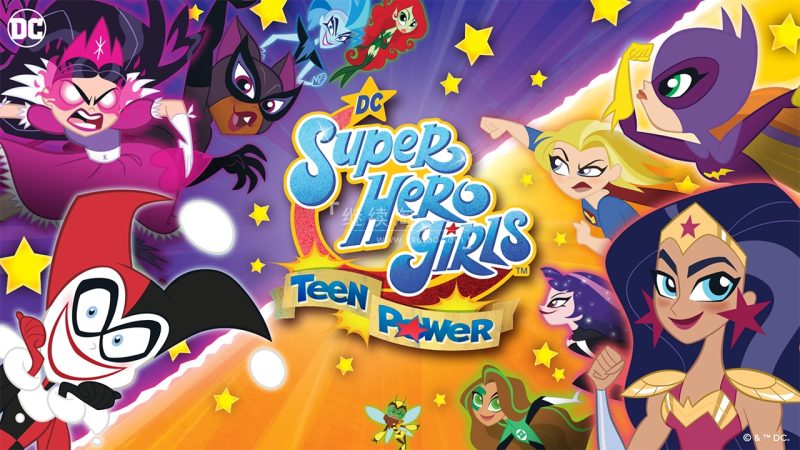 《DC超级英雄美少女 DC Super Hero Girls》全2季共77集，高清英语动画片带英文字幕，百度网盘下载！
