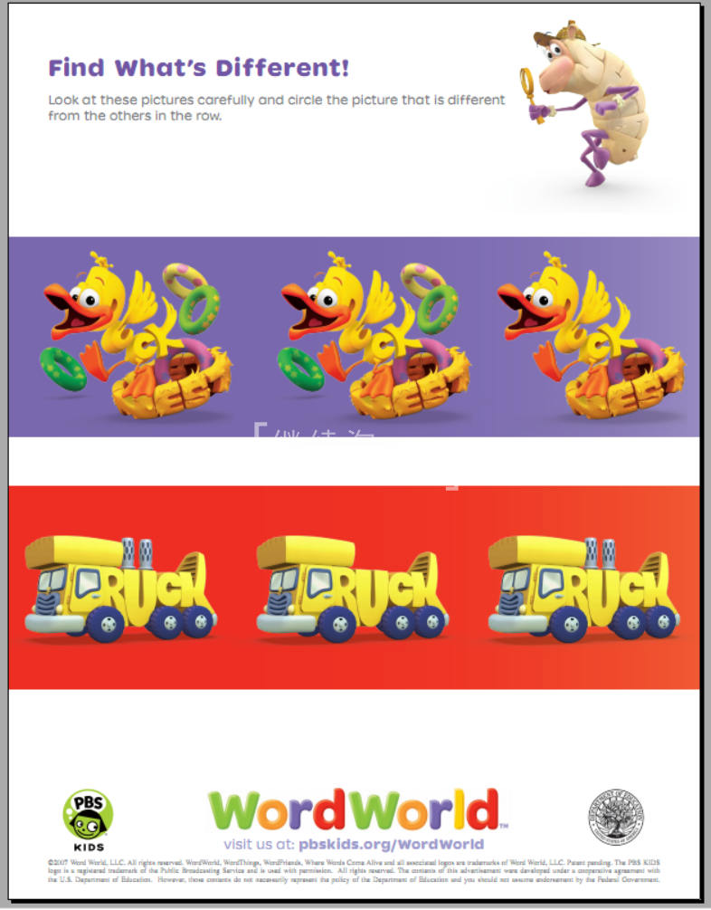 WordWorld 单词世界 自然拼读 图片29